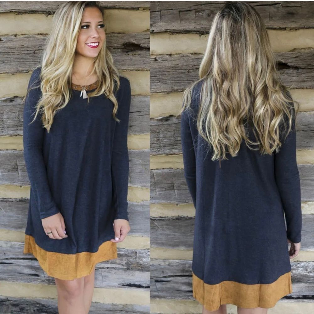 Winter Womens Long Sleeve Cotton Casual Loose T Shirt Tunic Tops Blouse US